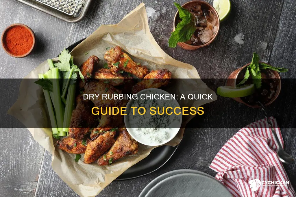 how to apply a dry rub to chicken