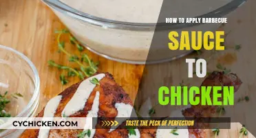 Mastering the Art of Applying Barbecue Sauce to Chicken