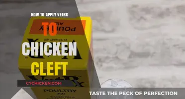 Treating Chicken Clefts: A Step-by-Step Guide to Applying VetRx