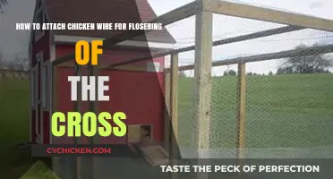 Attaching Chicken Wire for Cross Florals: A Step-by-Step Guide