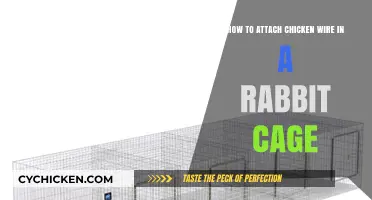 Attaching Chicken Wire to Rabbit Cages: A Step-by-Step Guide
