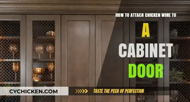 Attaching Chicken Wire to Cabinet Doors: A Step-by-Step Guide