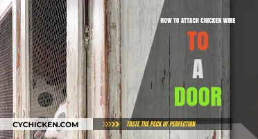 Attaching Chicken Wire to a Door: A Step-by-Step Guide