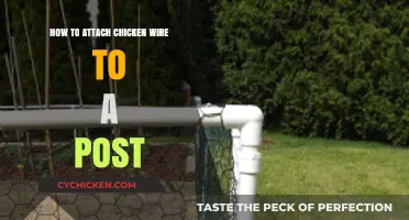 Attaching Chicken Wire to Posts: A Step-by-Step Guide