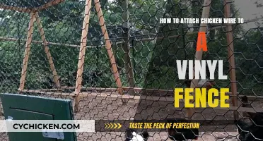 Attaching Chicken Wire to Vinyl Fences: Easy Steps