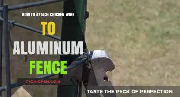 Attaching Chicken Wire to Aluminum Fence: A Step-by-Step Guide