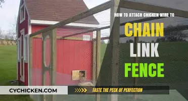 Attaching Chicken Wire to a Chain Link Fence: Easy Steps
