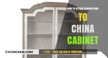 Attaching Chicken Wire to China Cabinets: A Step-by-Step Guide