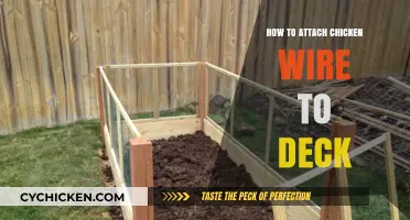 Securely Attach Chicken Wire to Your Deck: A Step-by-Step Guide