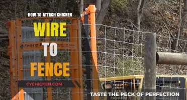 Securely Attaching Chicken Wire to Your Fence: A Step-by-Step Guide
