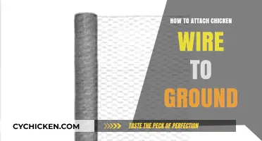 Secure Your Yard: Easy Steps to Attach Chicken Wire to Ground