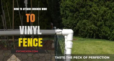 Attaching Chicken Wire to Vinyl Fence: Easy Steps