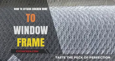Attaching Chicken Wire to Window Frames: A Step-by-Step Guide