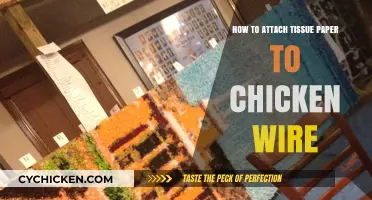 Attaching Tissue Paper to Chicken Wire: The Ultimate Guide
