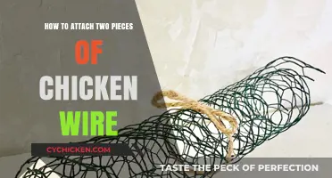Attaching Chicken Wire: Securely Joining Panels