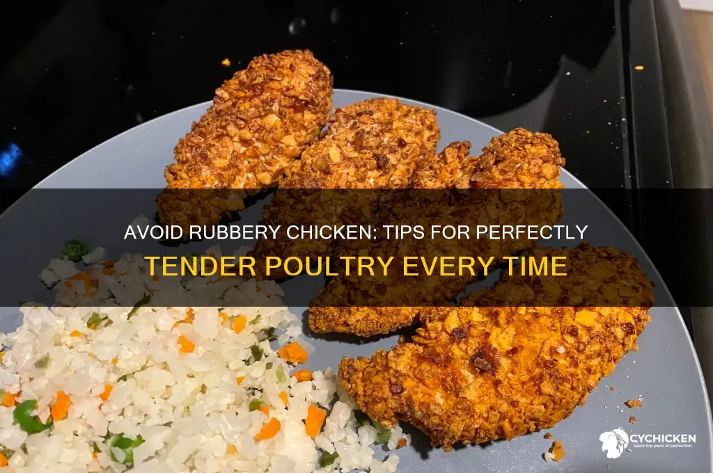 how to avoid buying rubbery chicken
