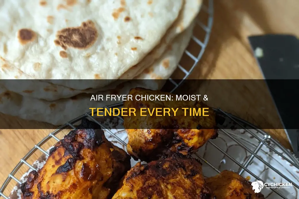 how to avoid dry chicken in air fryer