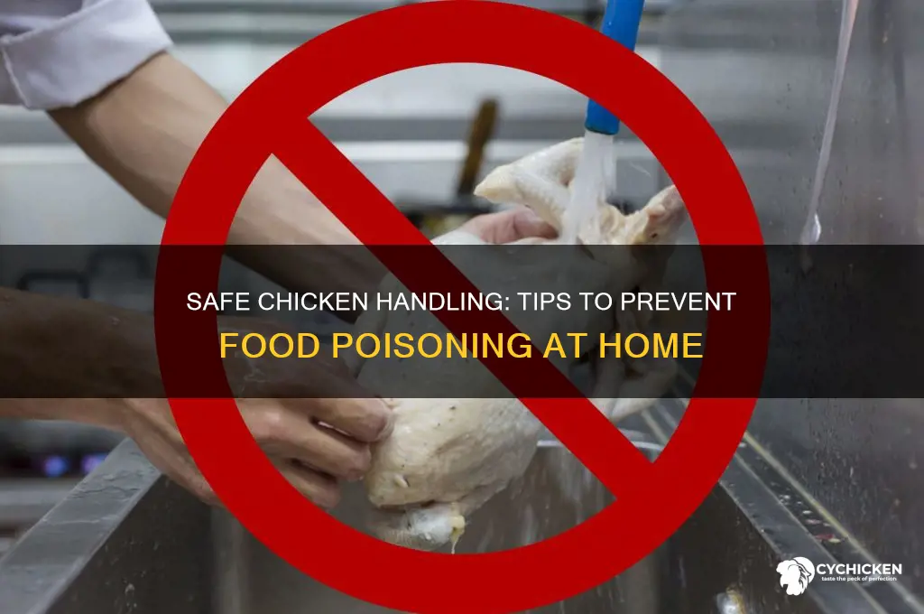 how to avoid food poisoning from chicken