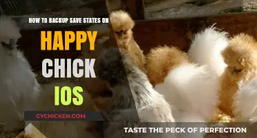 Happy Chick iOS: Save States Backed Up Easily