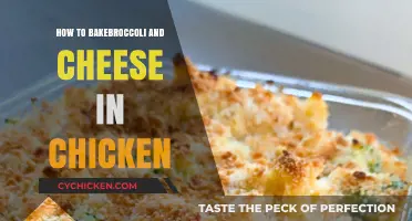 Baked Broccoli Cheese Chicken: Easy, Cheesy, and Delicious Recipe