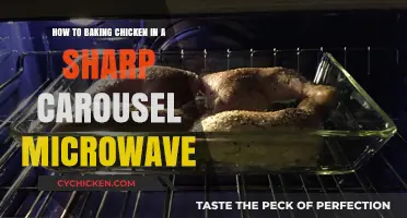 Baking Chicken in Sharp Carousel Microwave: Easy Steps