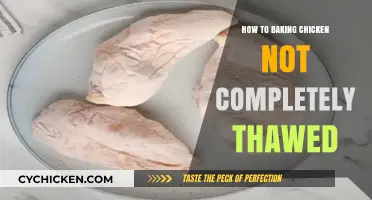 Baking Partially Frozen Chicken: Tips for Safe and Delicious Results