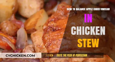 Balancing Apple Cider Vinegar in Chicken Stew