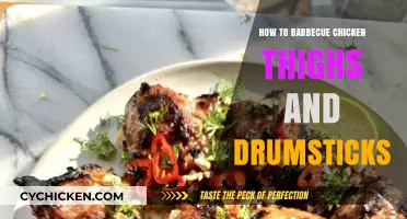 Mastering the Grill: Perfectly Barbecued Chicken Thighs and Drumsticks