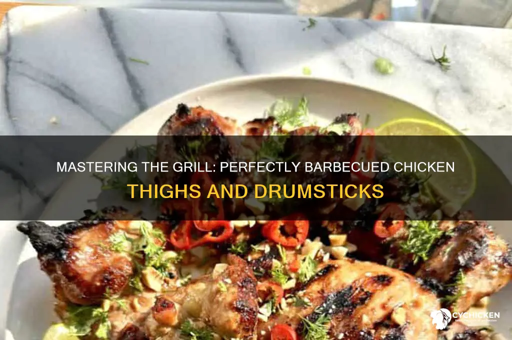 how to barbecue chicken thighs and drumsticks