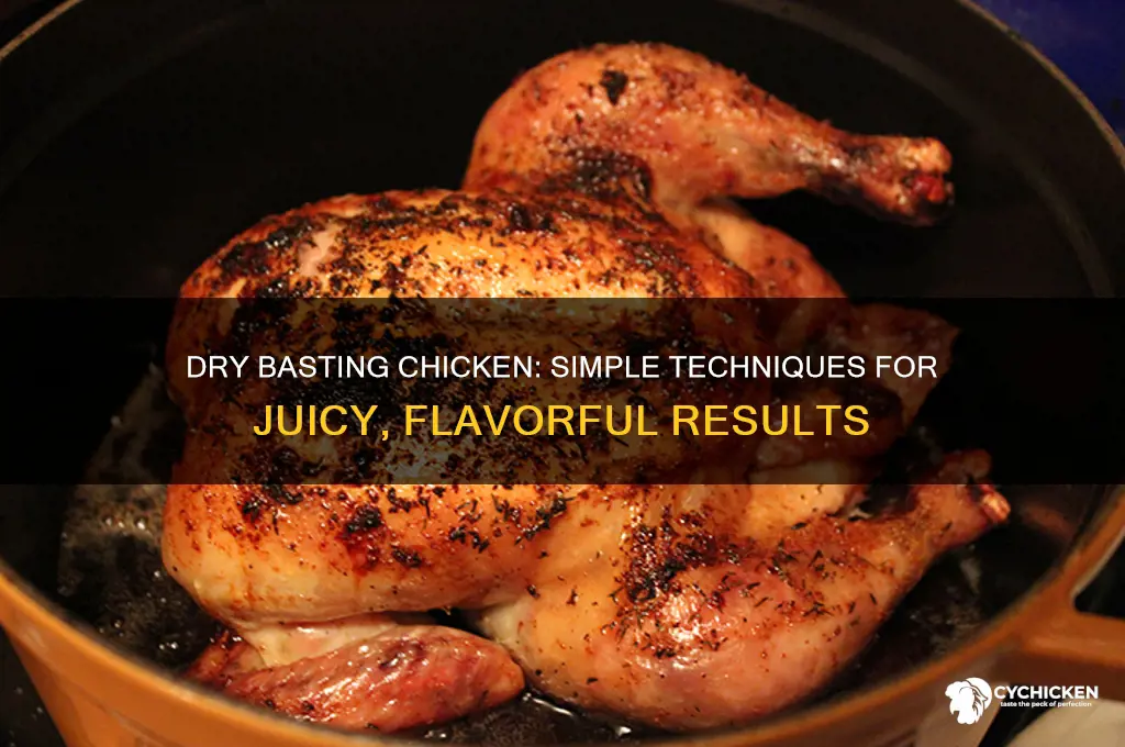 how to baste chicken if no liquid