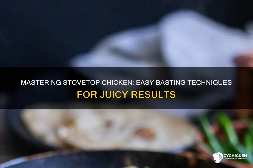 how to baste chicken on the stove
