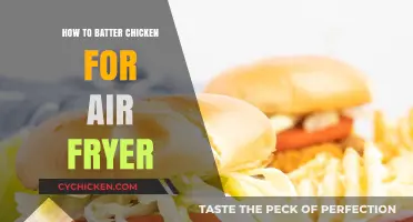Perfectly Crispy Air Fryer Chicken: Mastering the Batter Technique