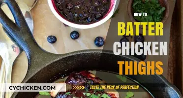 Perfectly Crispy Chicken Thighs: Mastering the Art of Batter Coating