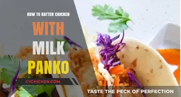 Crispy Milk-Soaked Panko Chicken: Master the Perfect Batter Technique