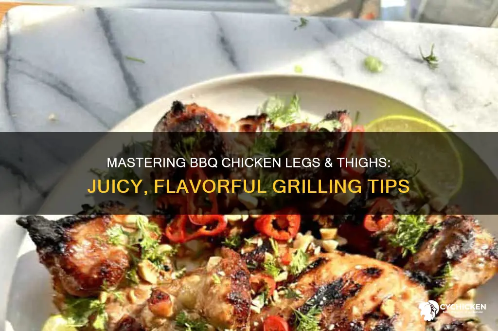 how to bbq chicken leg and thinghs
