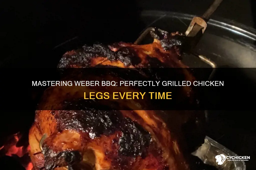 how to bbq chicken legs on weber