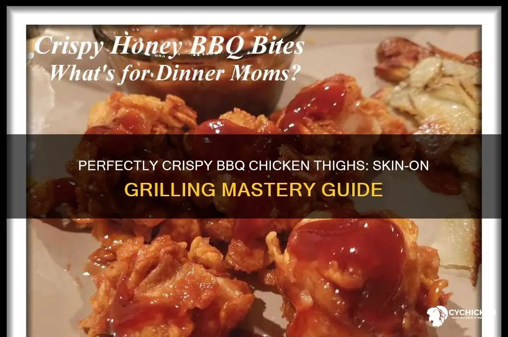 how to bbq chicken thighs with skin on