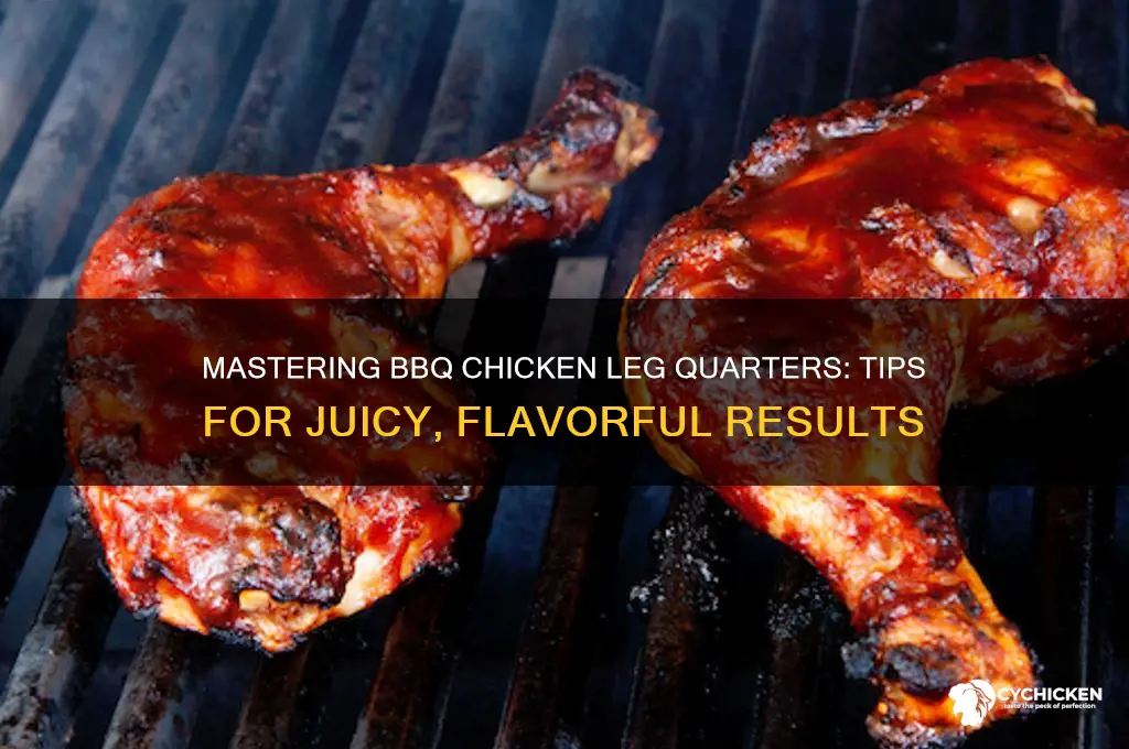 how to bbq right chicken leg quarters