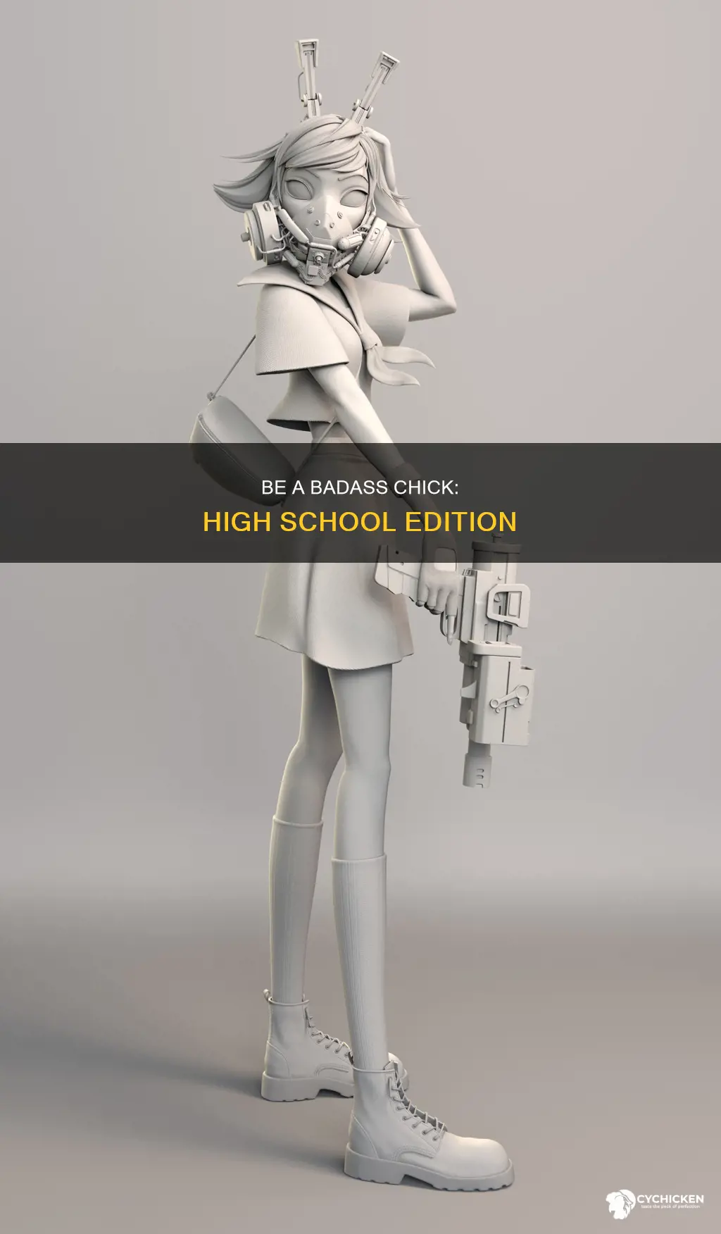 how to be a badass chick in high school