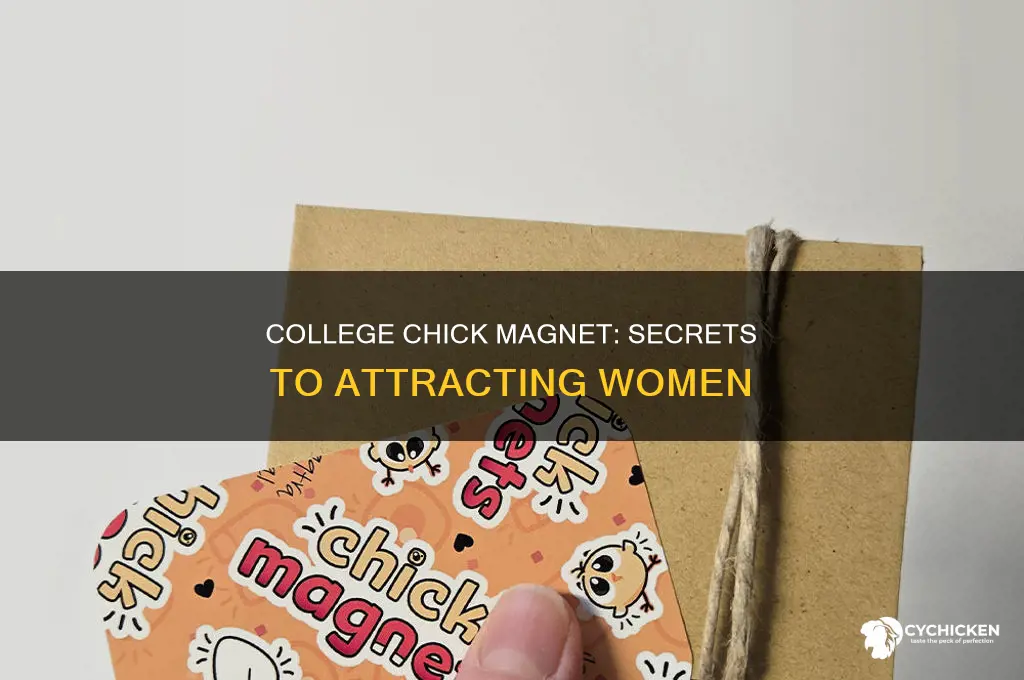 how to be a chick magnet in college