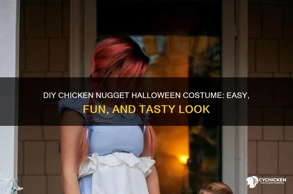 how to be a chicken nugget for halloween