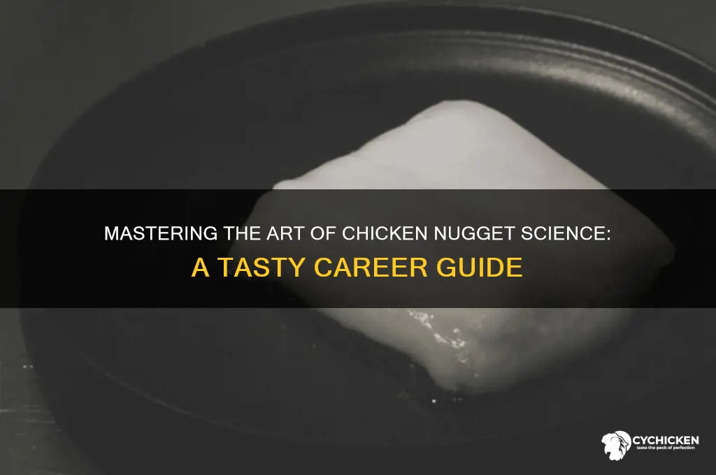 how to be a chicken nugget scientist