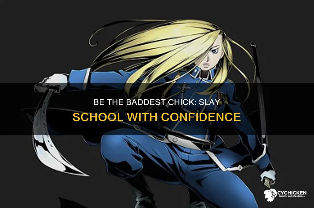 how to be the baddest chick in school