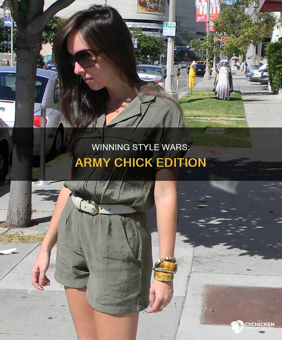 how to beat army chick on style me girl