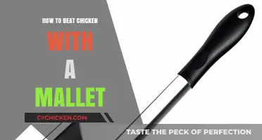 Mastering the Art of Tenderizing Chicken with a Mallet: Tips & Tricks