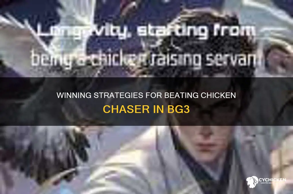 how to beat the chicken chaser game bg3