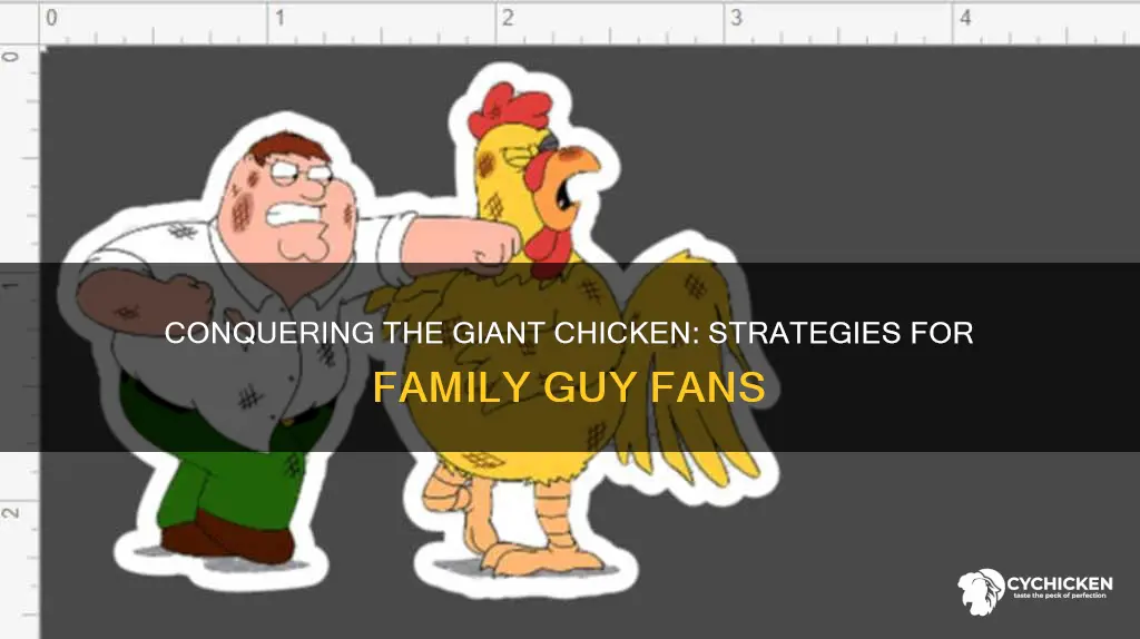 how to beat the chicken in family guy another