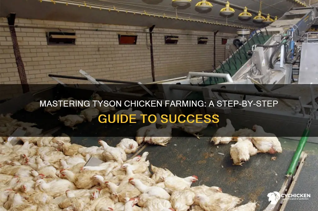 how to become a tyson chicken farmer