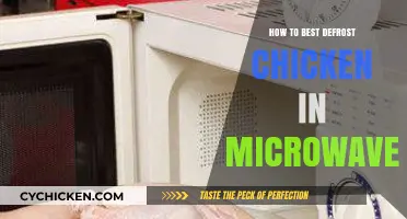 Quick & Safe Microwave Defrosting: Perfectly Thaw Chicken Every Time