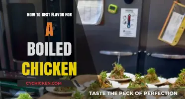 Best Herbs and Spices to Flavor Boiled Chicken